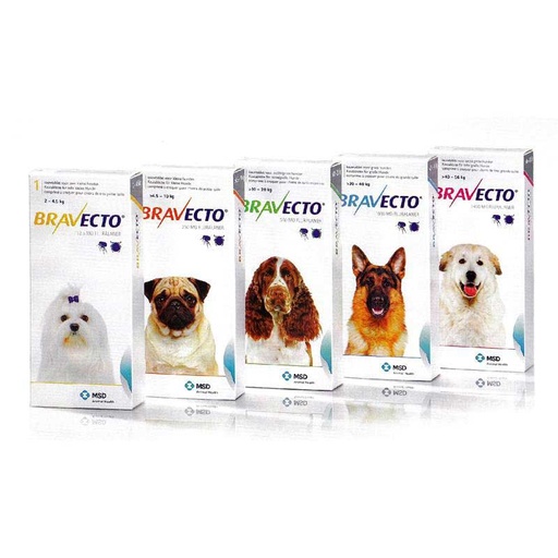 Breavecto 4.5kg - 10kg  (250mg)