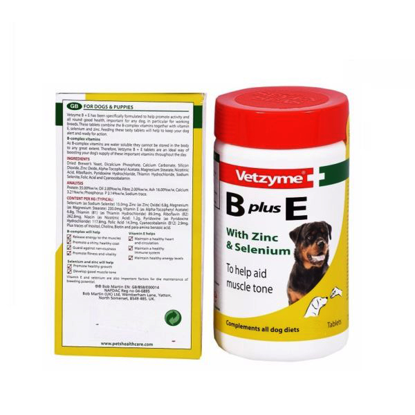 Vetzyme B+E 100s Tablets