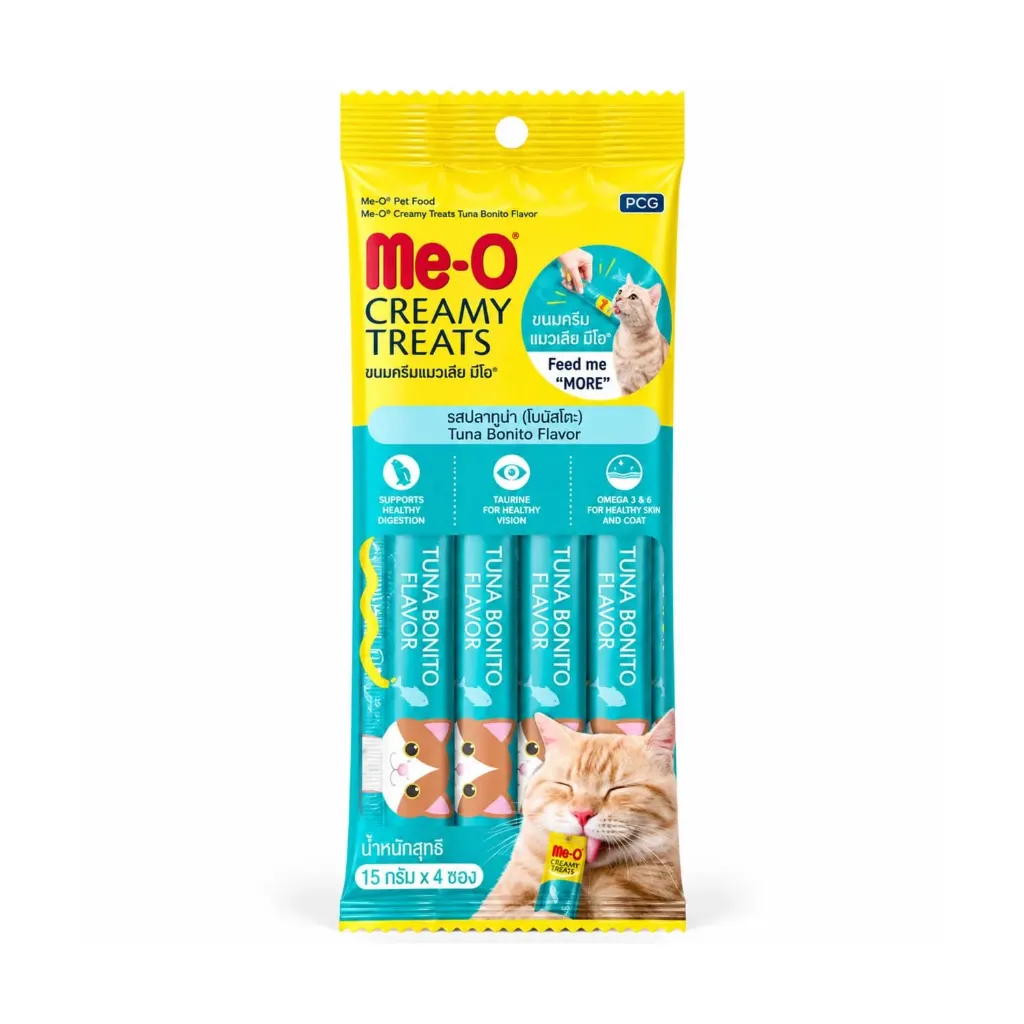 Me-O Creamy Treat Bonito 15gX4