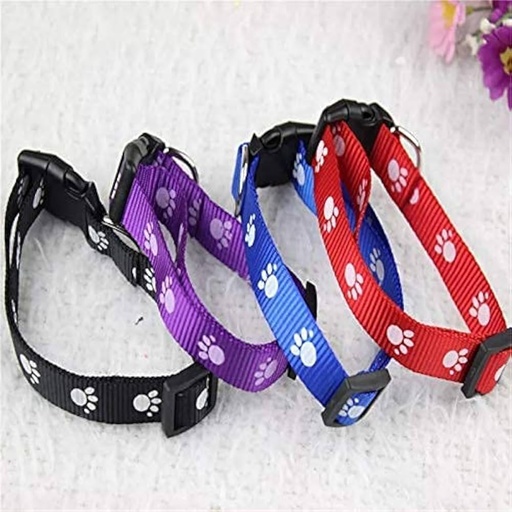 Neck Collar Paw Print 1.5cm