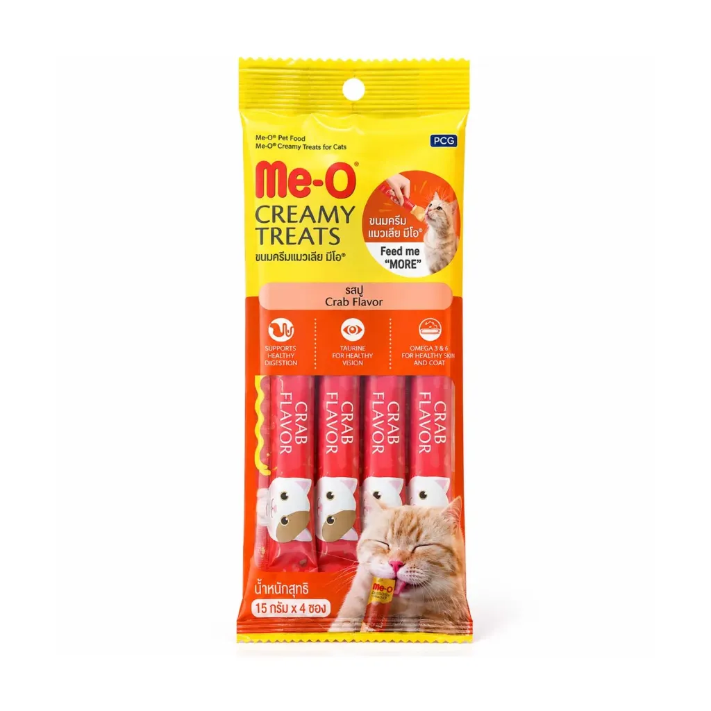 Me-O Creamy Treat Crab 15gX4
