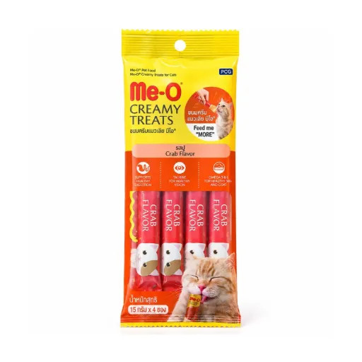 Me-O Creamy Treat Crab 15gX4